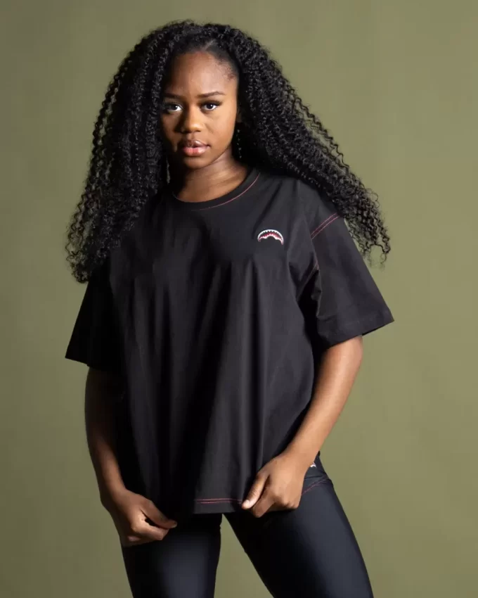 TRICOU OVER SHARK (NEGRU) TRICOU OVER SHARK (NEGRU)
