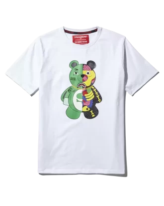 TRICOU URSULET ANATOMIC PENTRU TINERI, ALB
