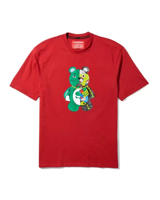 TRICOU URSULET ANATOMIC PENTRU TINERI, ROȘU