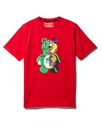 TRICOU URSULET ANATOMIC PENTRU TINERI, ROȘU