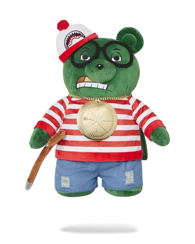 UNDE WALDO MONEYBEAR TEDDY BEAR RUCSAC UNDE WALDO MONEYBEAR TEDDY BEAR RUCSAC
