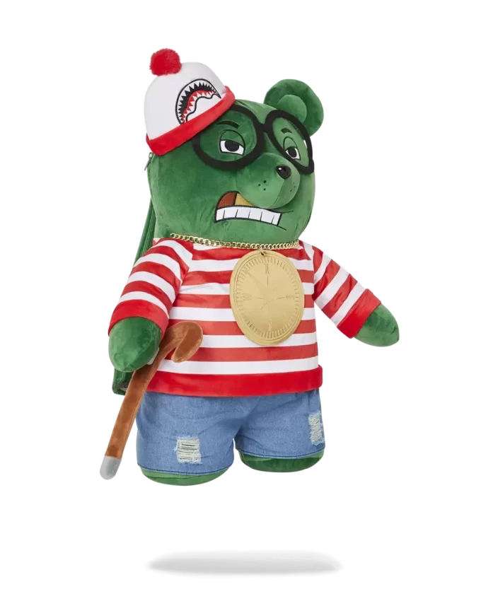 UNDE WALDO MONEYBEAR TEDDY BEAR RUCSAC UNDE WALDO MONEYBEAR TEDDY BEAR RUCSAC